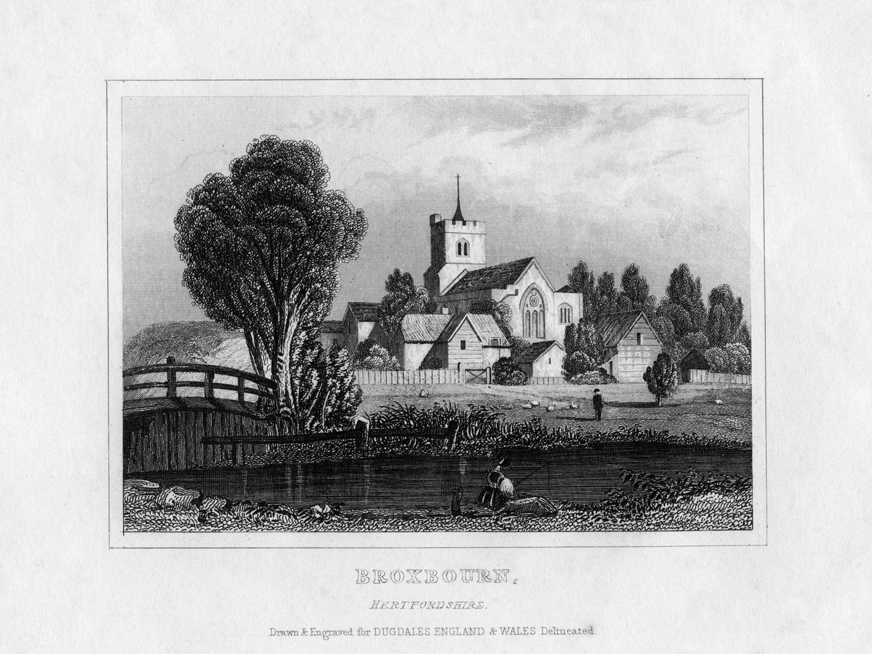 Broxbourne, Hertfordshire, 19. század közepe alkotó: Unbekannt