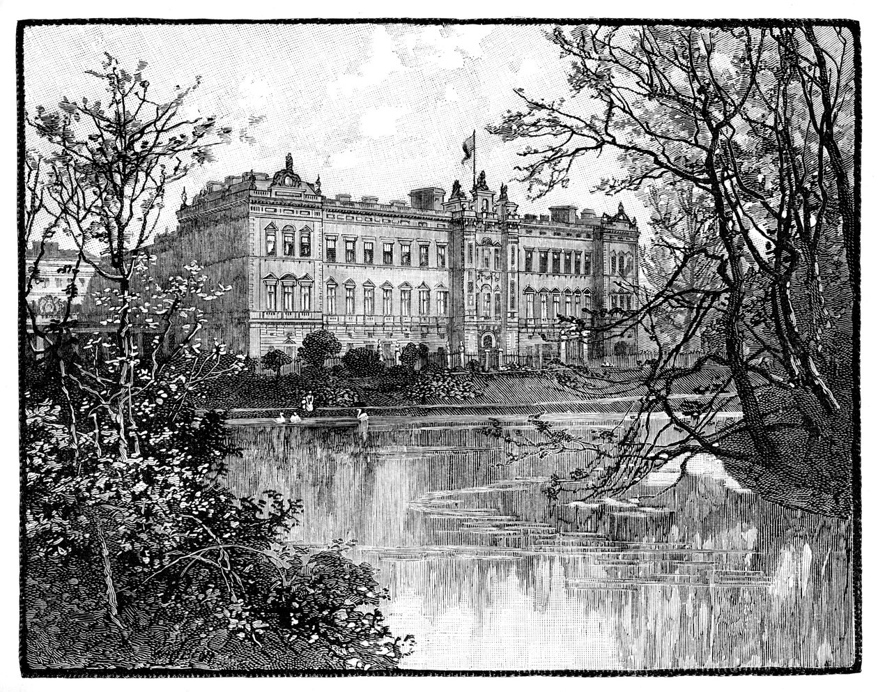 Buckingham-palota a St James