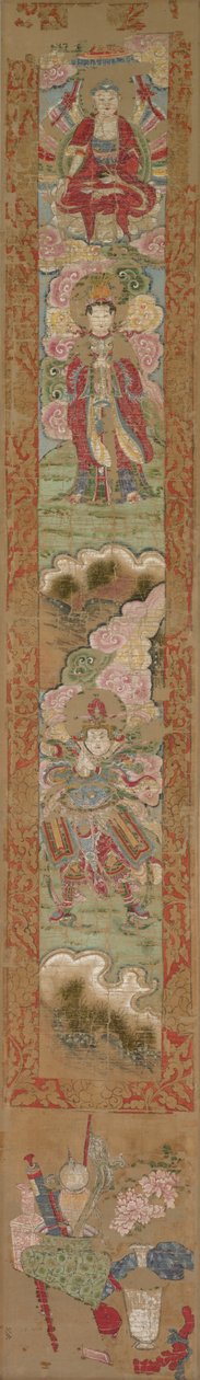 Buddhista panel, 1300-as évek. alkotó: Unbekannt