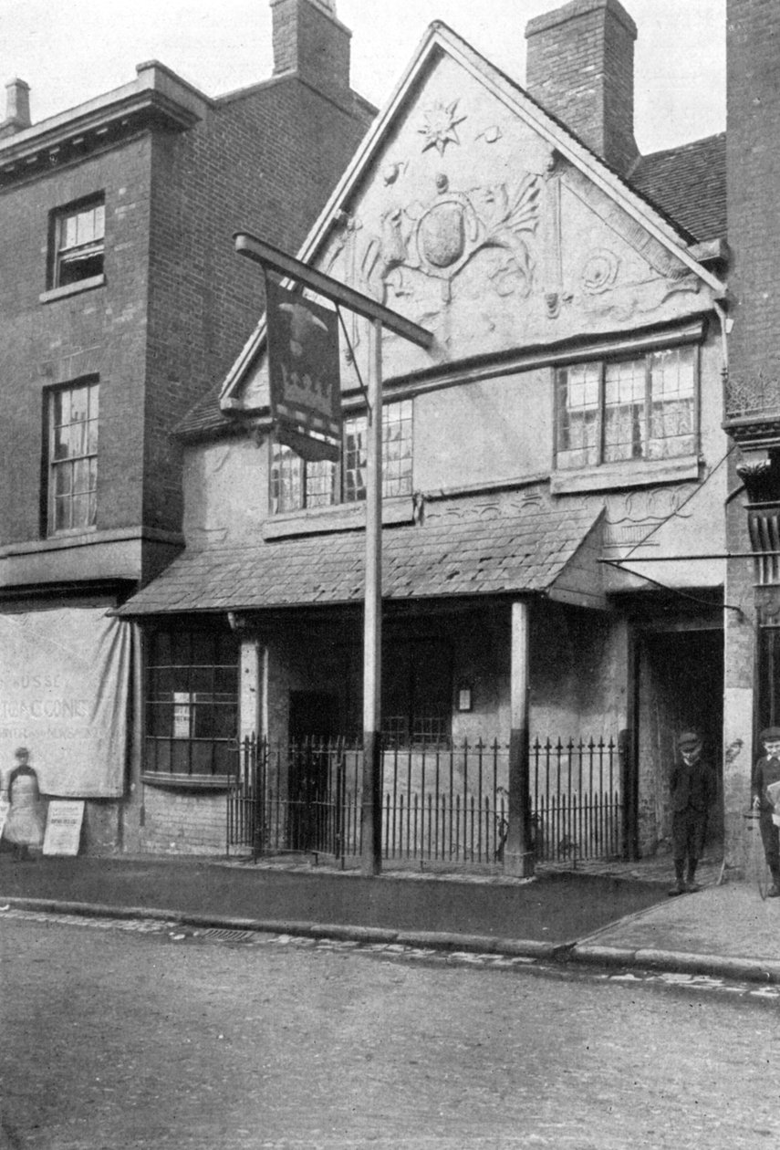 Bulls Head Inn, Ashby-de-la-Zouch, Leicestershire, 1924-1926 alkotó: Unbekannt