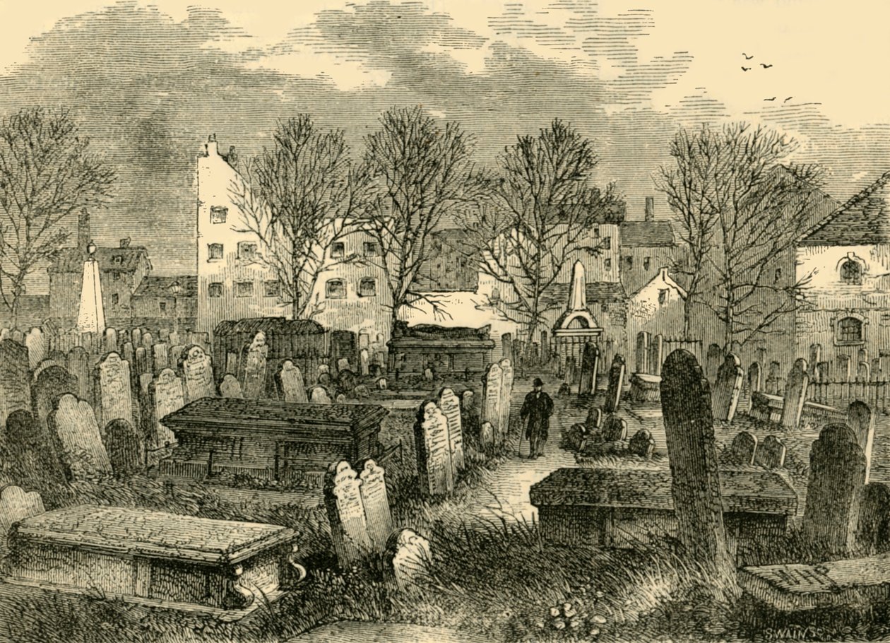 Bunhill Fields temető, 1872. alkotó: Unbekannt