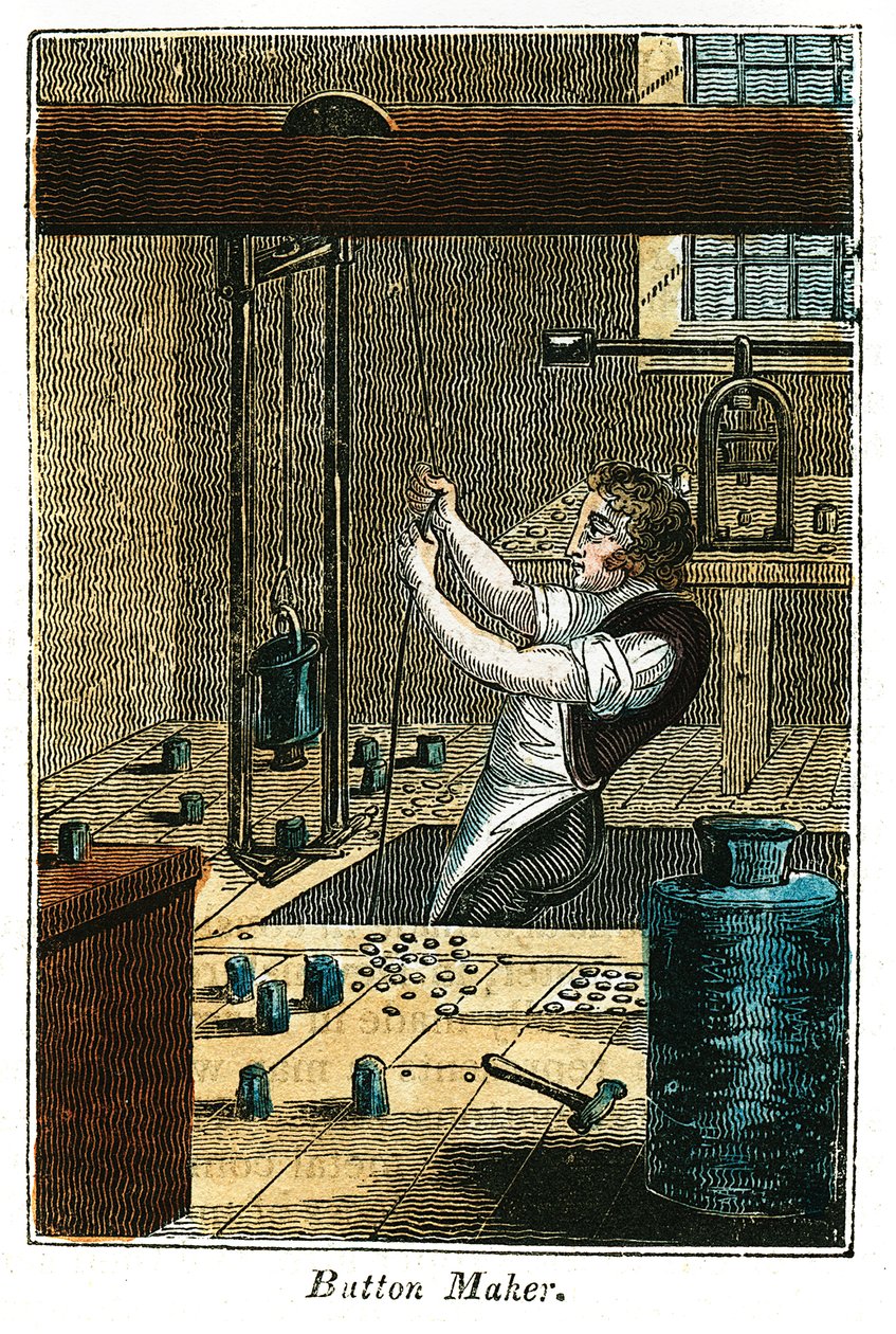 Gombkészítő, 1823 alkotó: Unbekannt