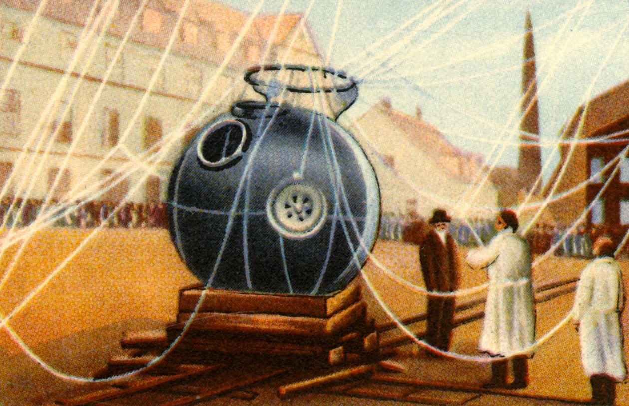 Cabin of Piccards magasságkutató léggömb, 1931, 1932. alkotó: Unbekannt