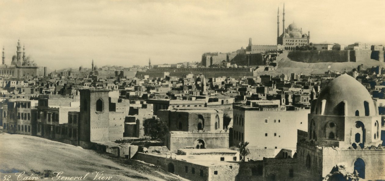 Kairó – Általános nézet, c1918-c1939. alkotó: Unbekannt