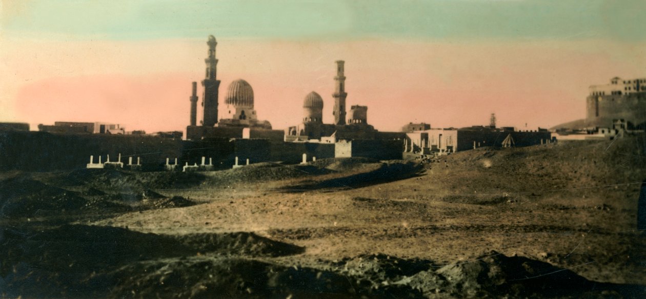 Kairó: A mamelouk sírjai, 1918-c1939. alkotó: Unbekannt
