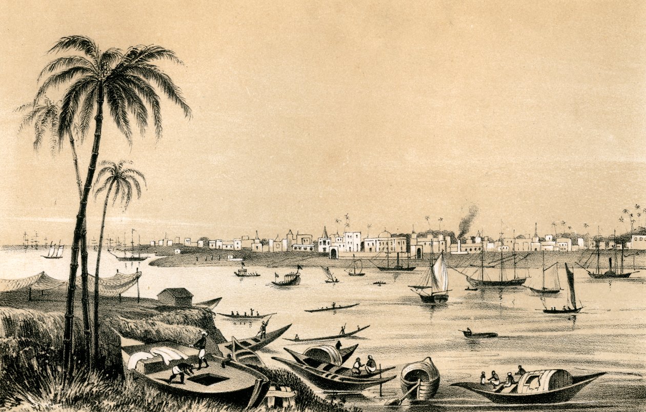 Kalkutta, India, 1847 alkotó: Unbekannt
