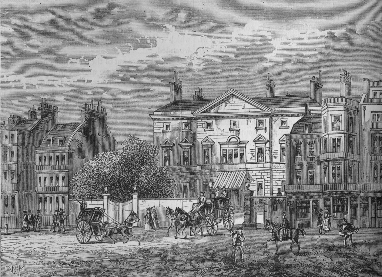 Cambridge House, Westminster, London, 1854 1878 alkotó: Unbekannt