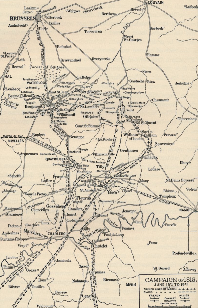 1815. évi hadjárat. 1896. június 15-19. alkotó: Unbekannt