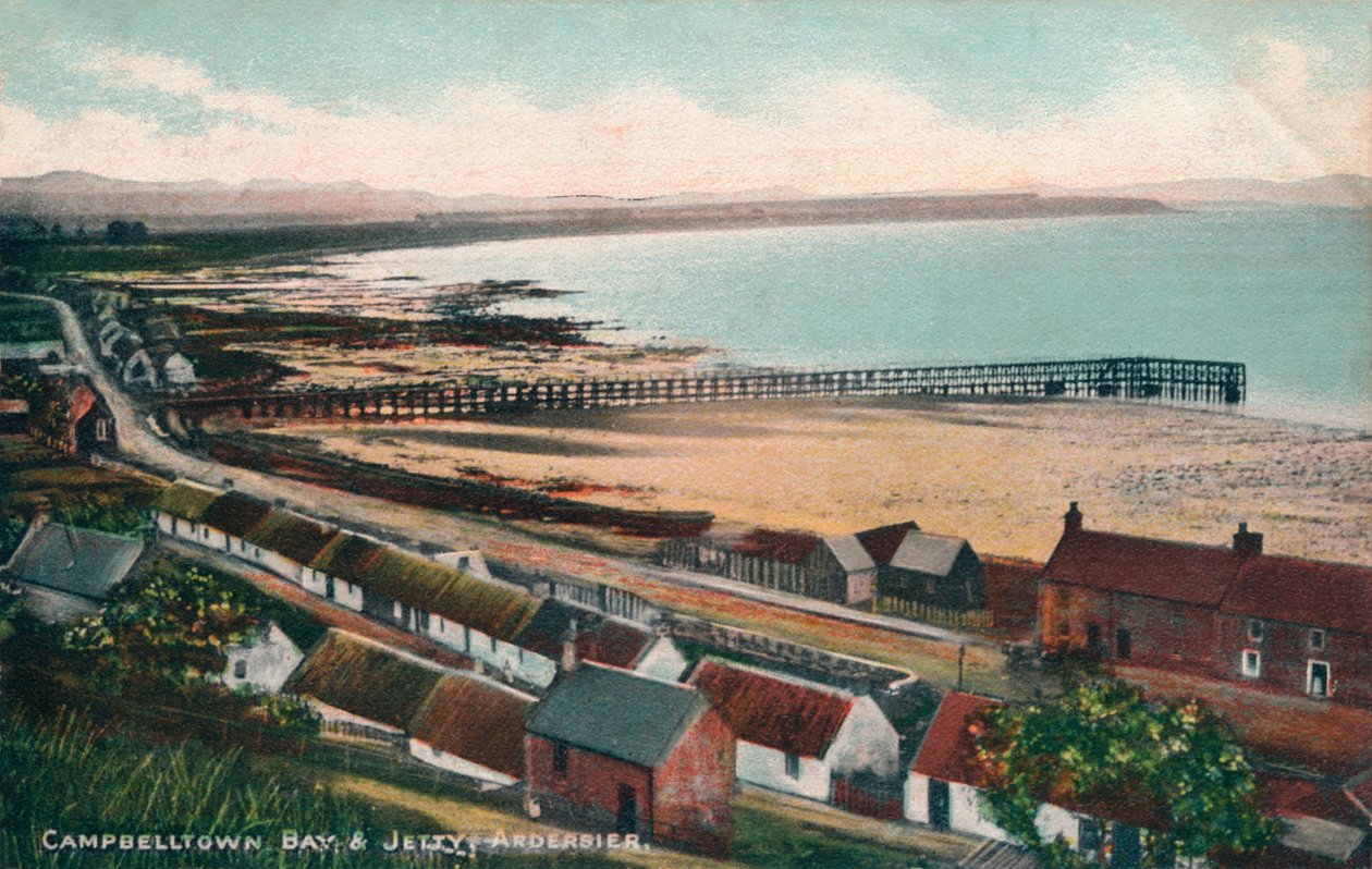 Campbelltown Bay & Jetty Ardersier, 1930. alkotó: Unbekannt