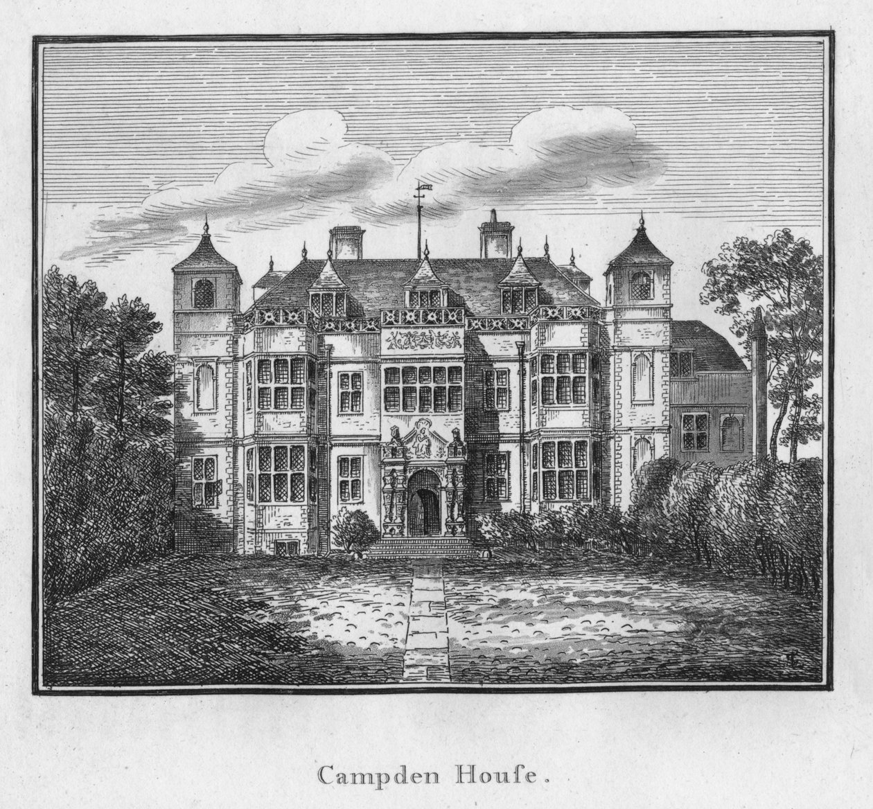 Campden House, 1792 alkotó: Unbekannt