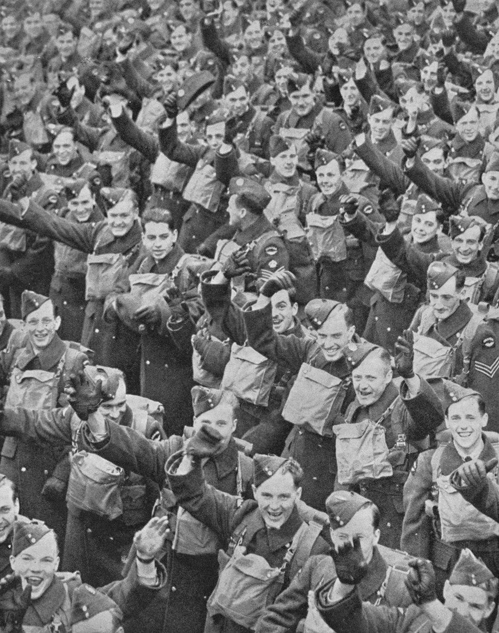 Kanada repülői érkeznek, 1939, 1940 alkotó: Unbekannt