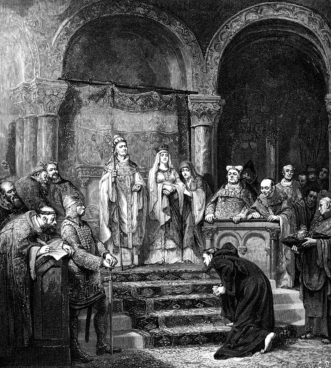Canossa, 1878-1882 alkotó: Unbekannt