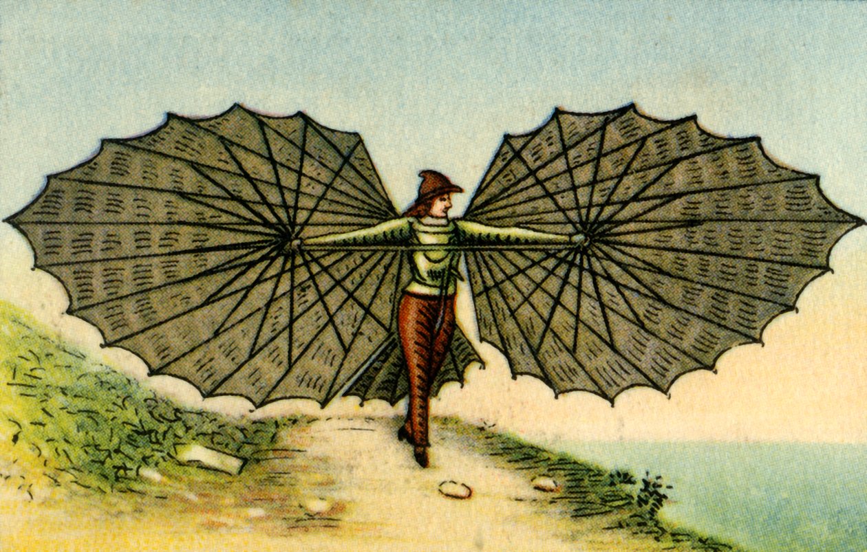 Caprettis repülő gép, 1877, 1932. alkotó: Unbekannt
