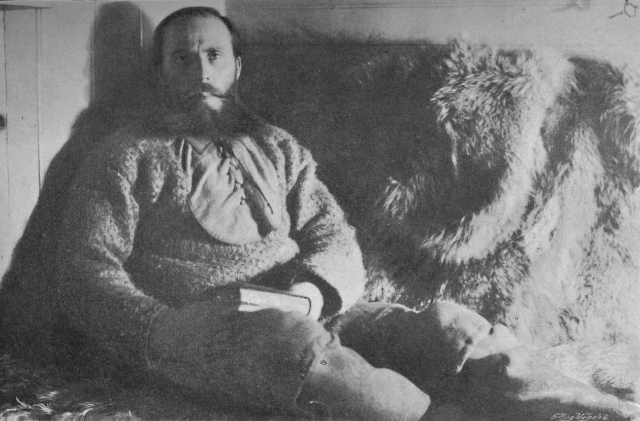 Sverdrup kapitány a kabinjában, 1895, 1897 alkotó: Unbekannt