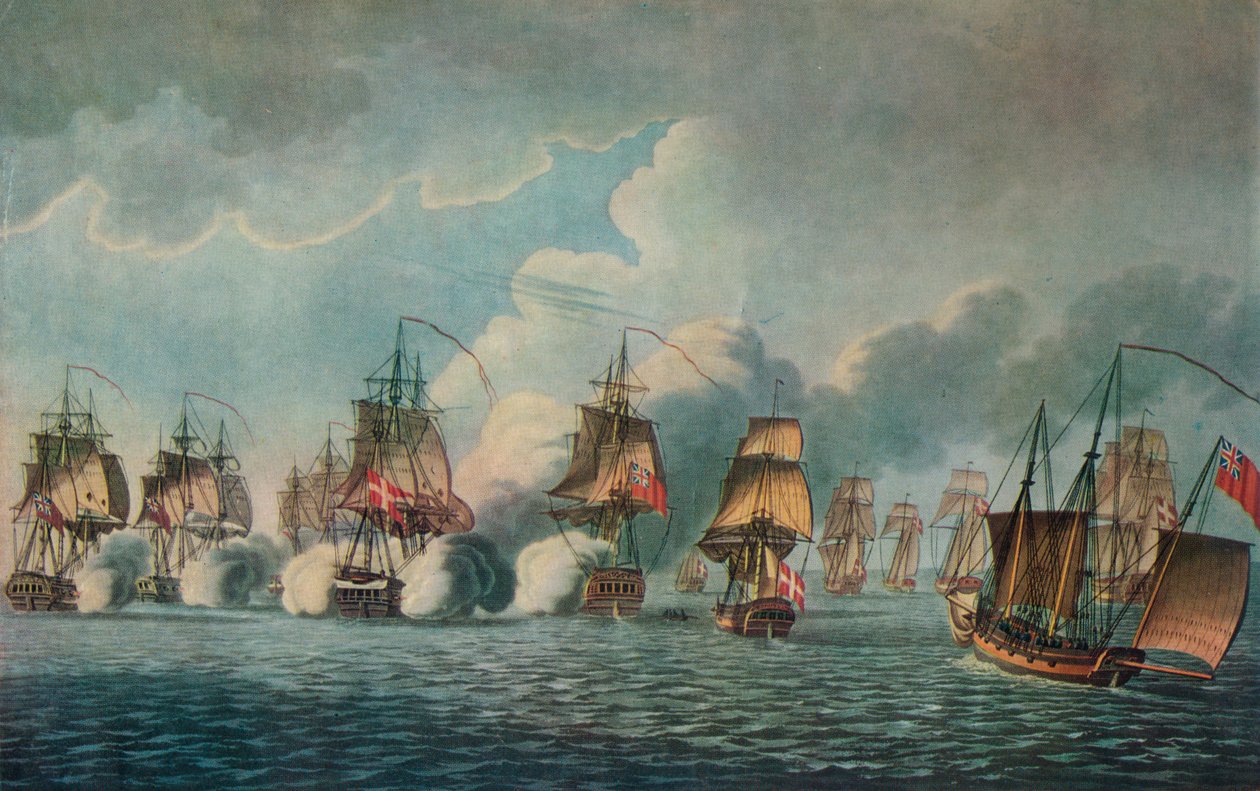 A Freja elfoglalása, c1805 alkotó: Unbekannt