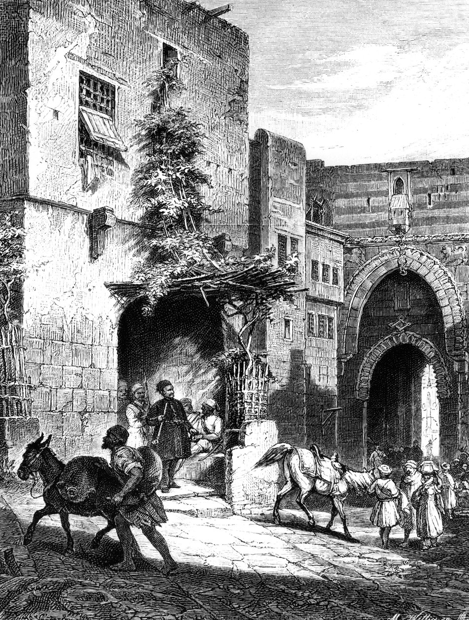 Carry Mamelukes, A kairói fellegvárban, 1880 alkotó: Unbekannt