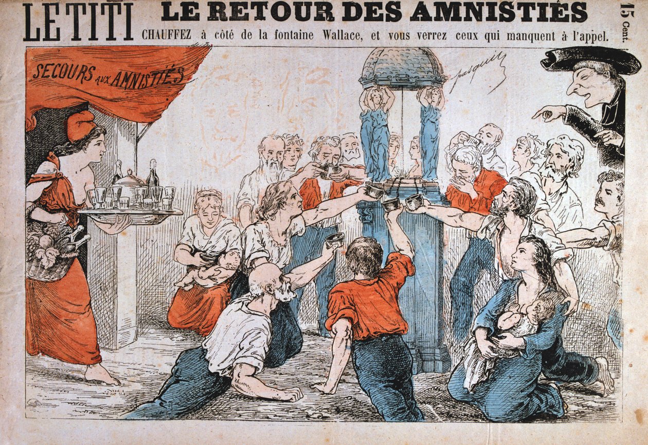 Rajzfilm, Párizs Kommün, 1871 alkotó: Unbekannt