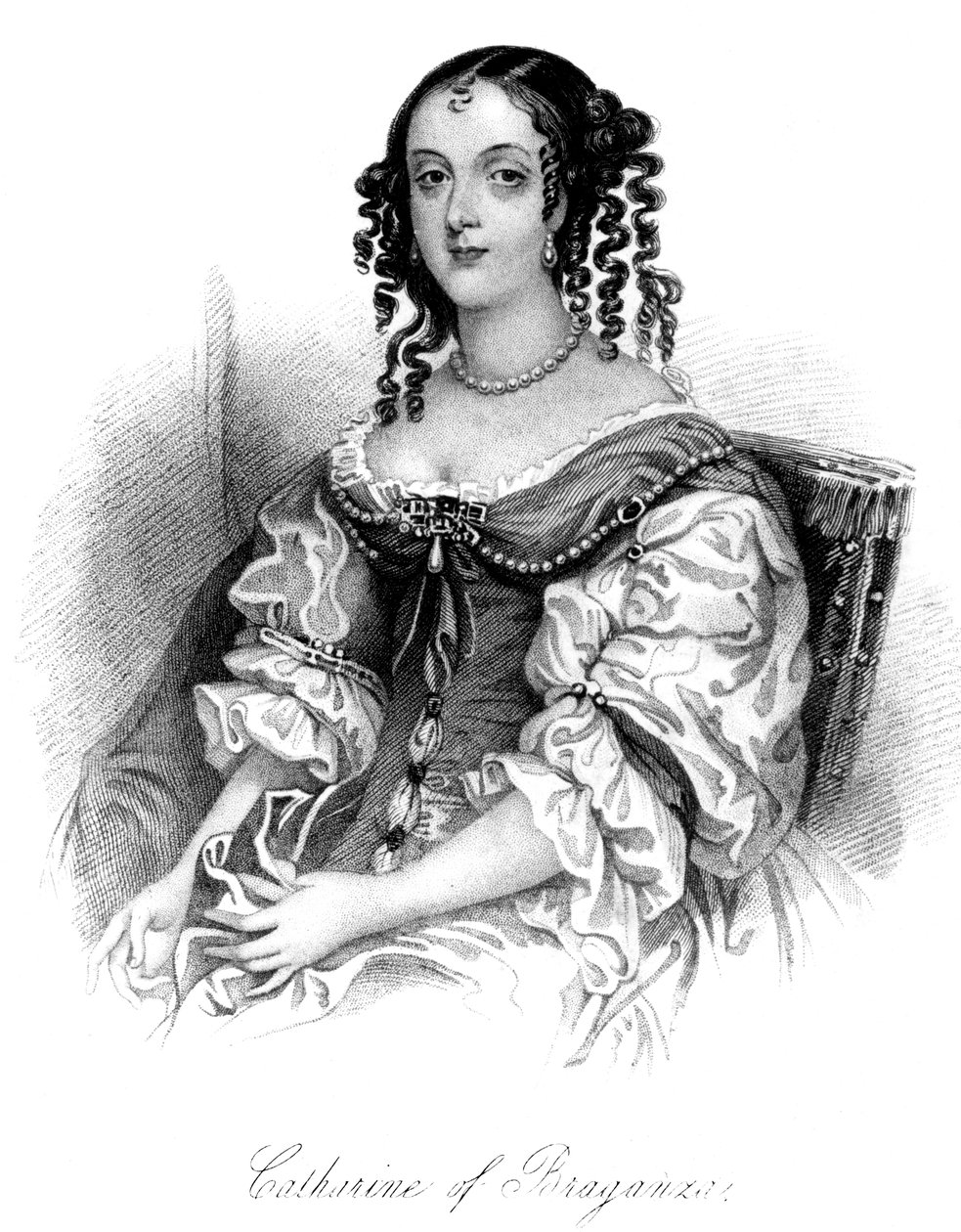 Braganzai Katalin 1638-1705 alkotó: Unbekannt