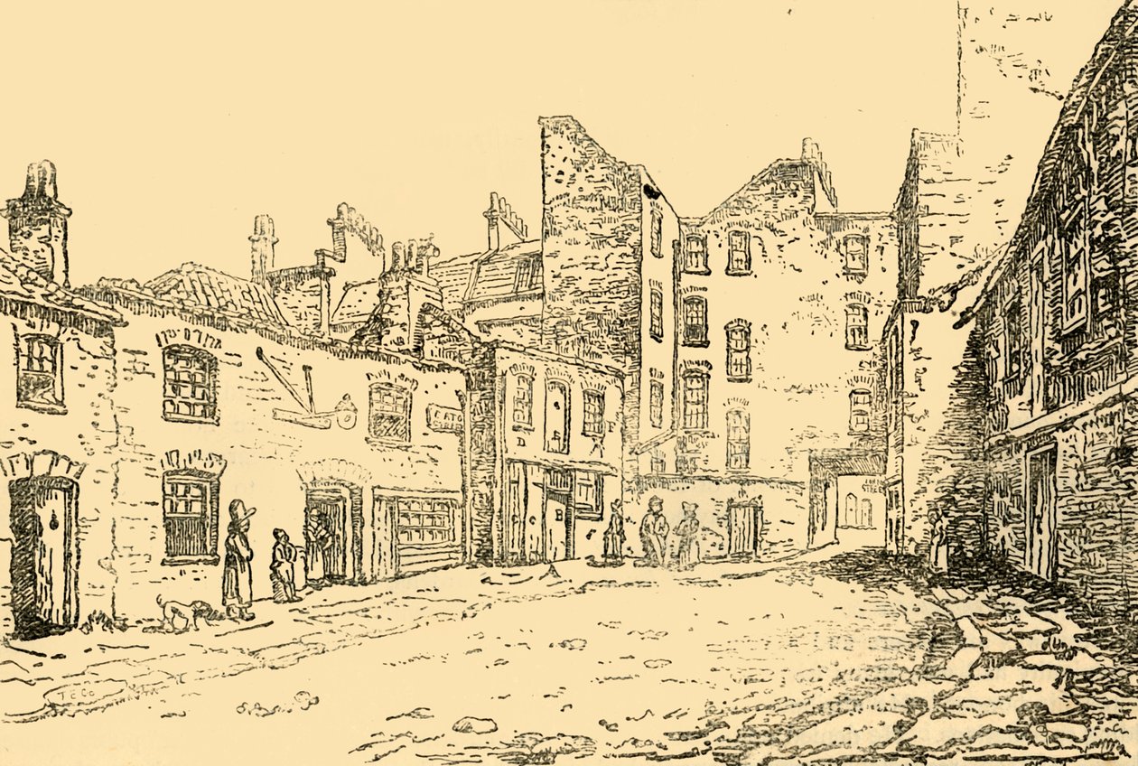 Cato utca, 1820-1878. alkotó: Unbekannt