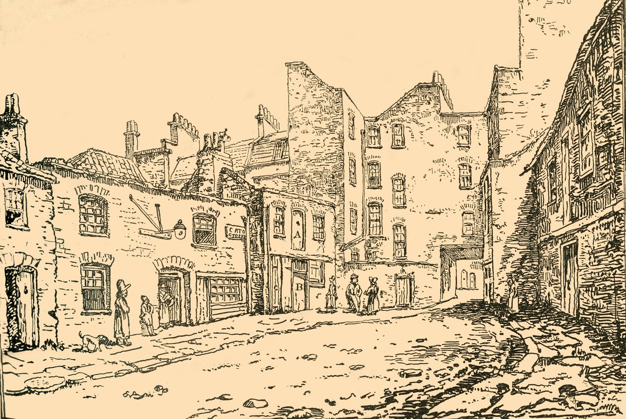 Cato Street, London, 1890. alkotó: Unbekannt