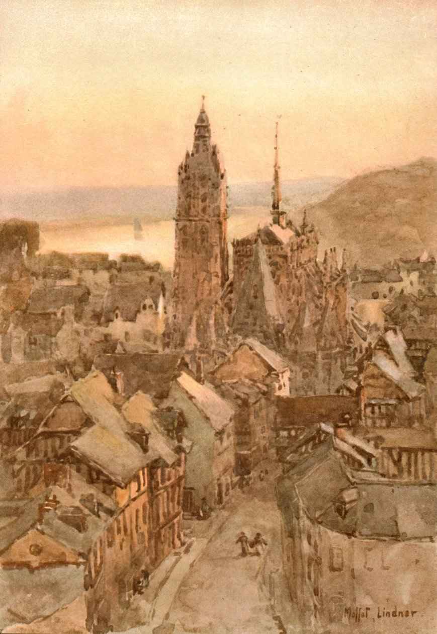 Caudebec en Caux, 1901, c1902. alkotó: Unbekannt