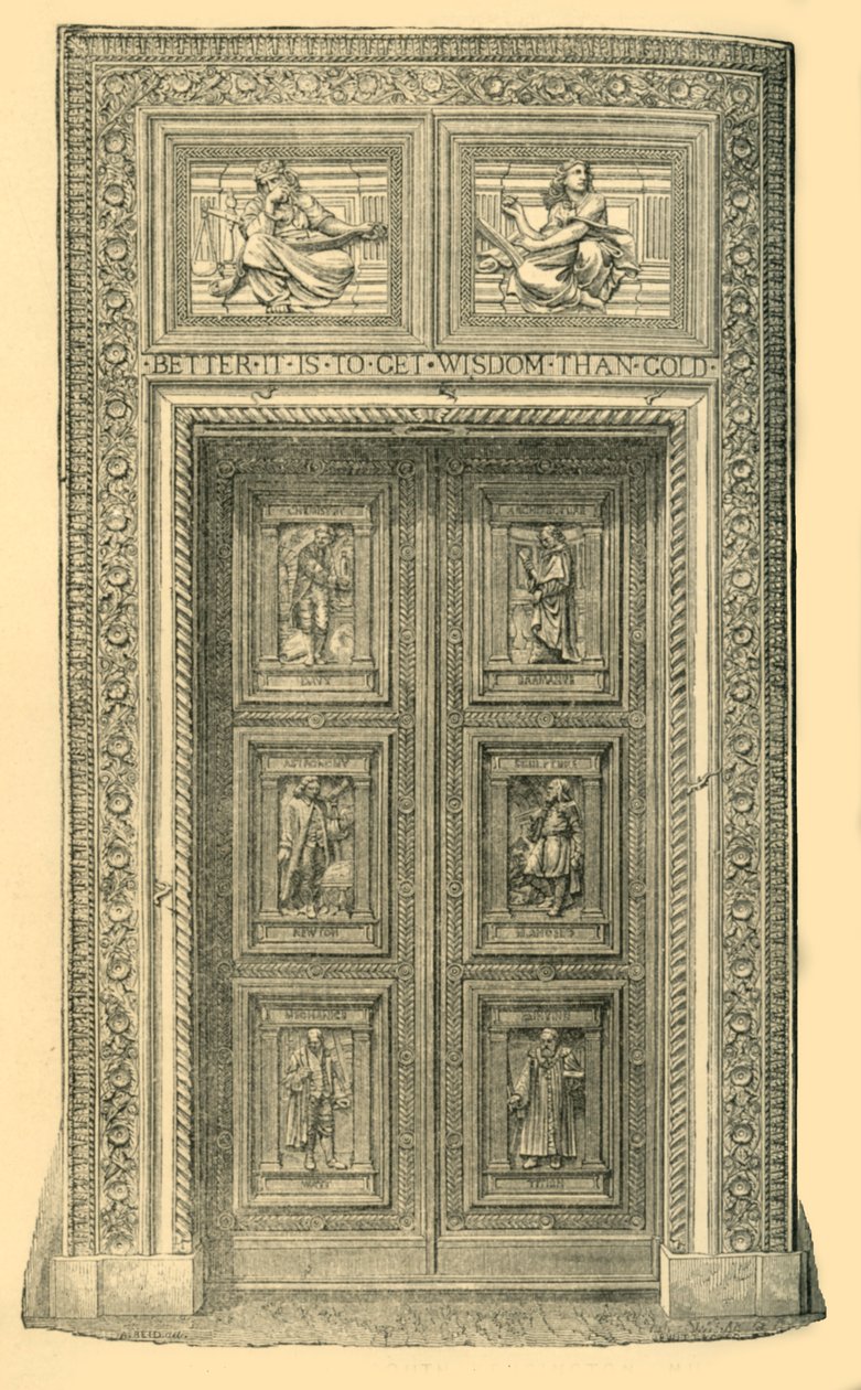 Central Door, South Kensington Múzeum, 1860-as évek, 1881. alkotó: Unbekannt