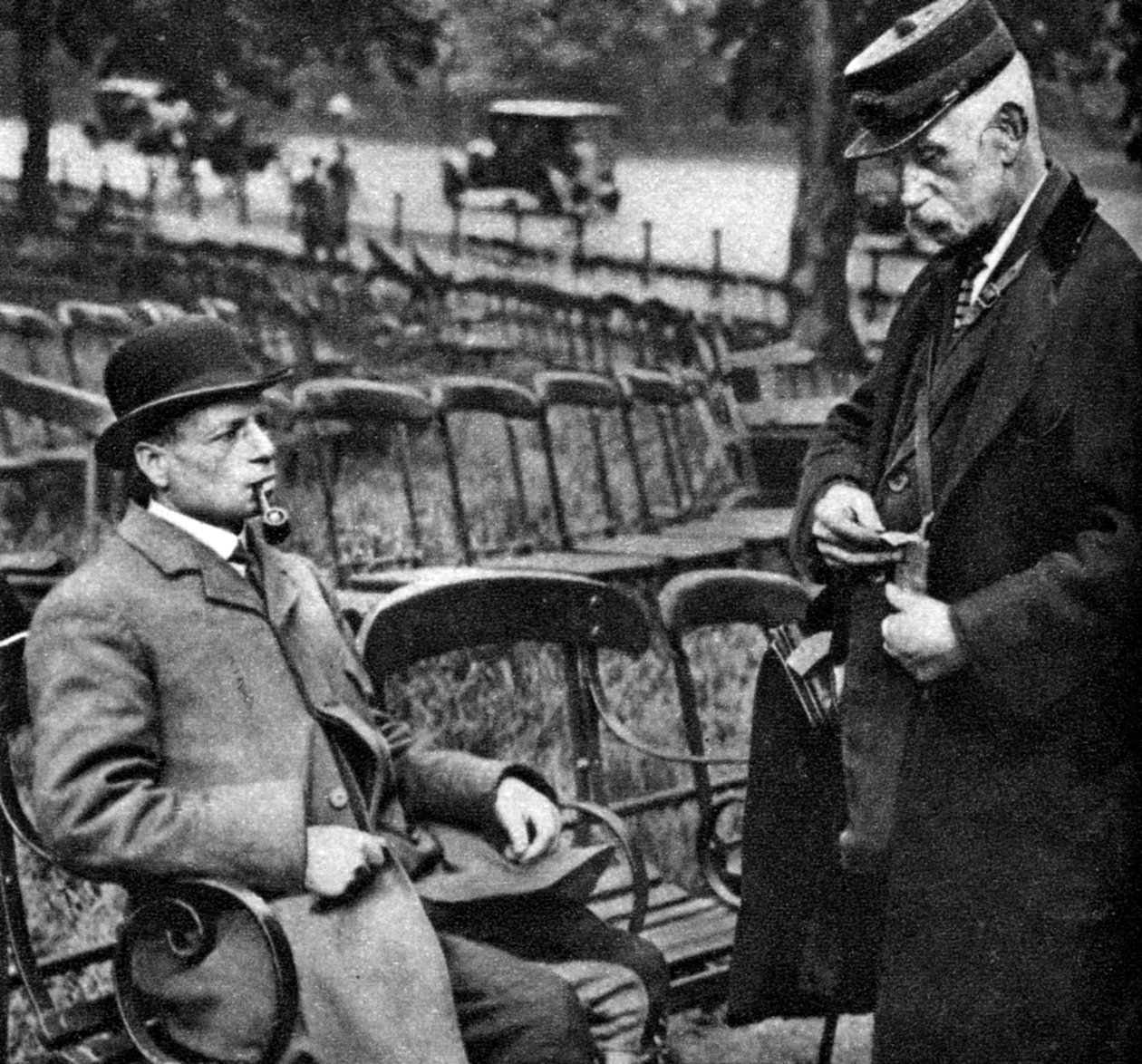 Székbérlés díja, Hyde Park, London, 1926-1927 alkotó: Unbekannt