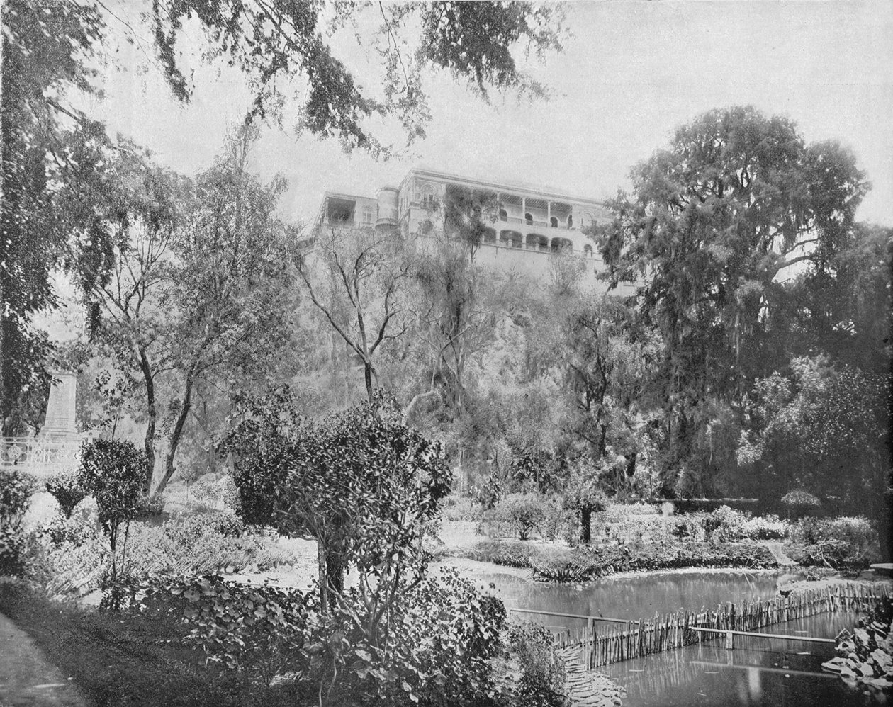 Chapultepec, Mexikó, 1897. alkotó: Unbekannt