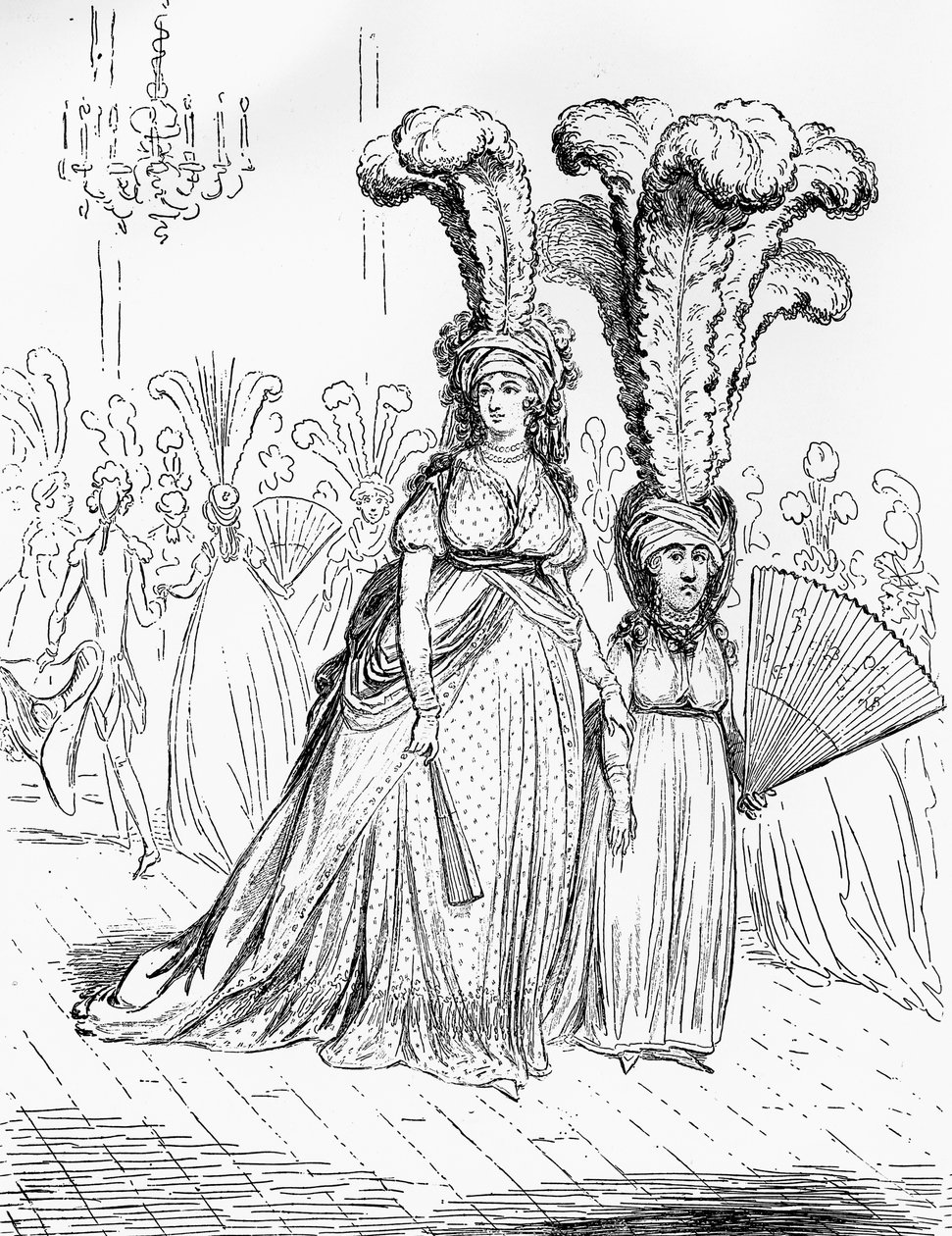 Characters in High Life..., 1795 alkotó: Unbekannt
