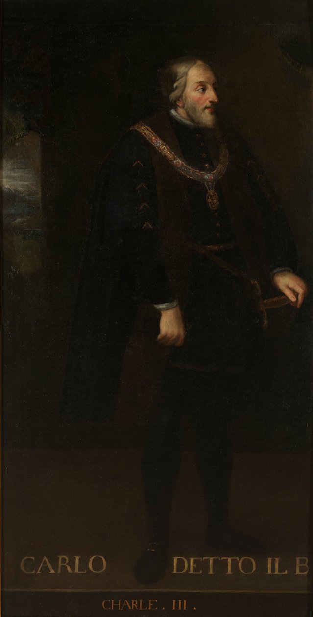 III. Savoyai Károly 1486-1553 alkotó: Unbekannt