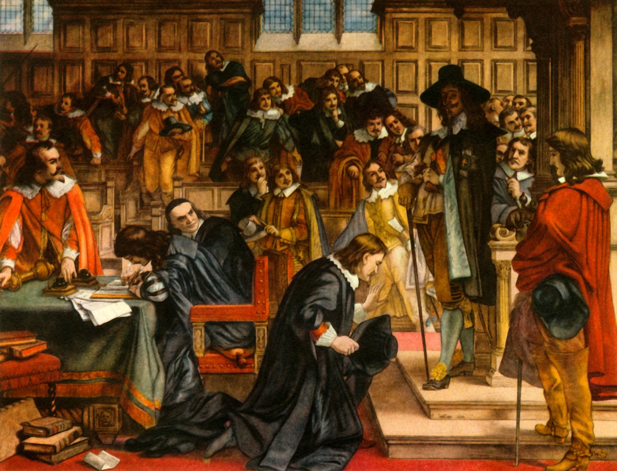 „I. Károly és Lenthall beszélő”, 1850, 1947. alkotó: Unbekannt