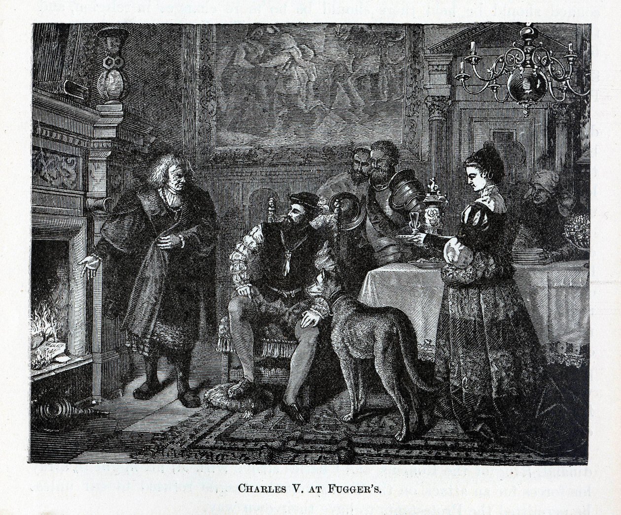 V. Károly Fuggersben, 1882 alkotó: Unbekannt