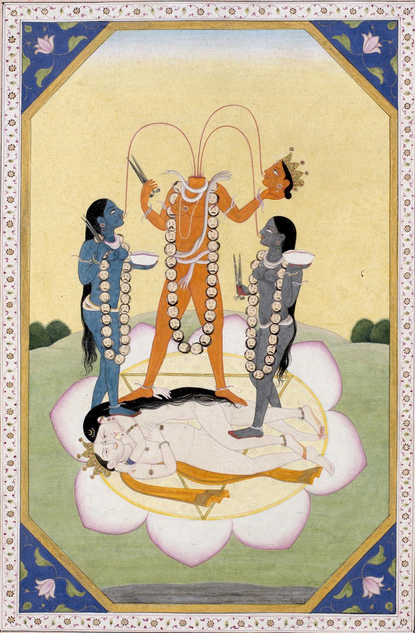 Chhinnamasta, S. 1800 alkotó: Unbekannt