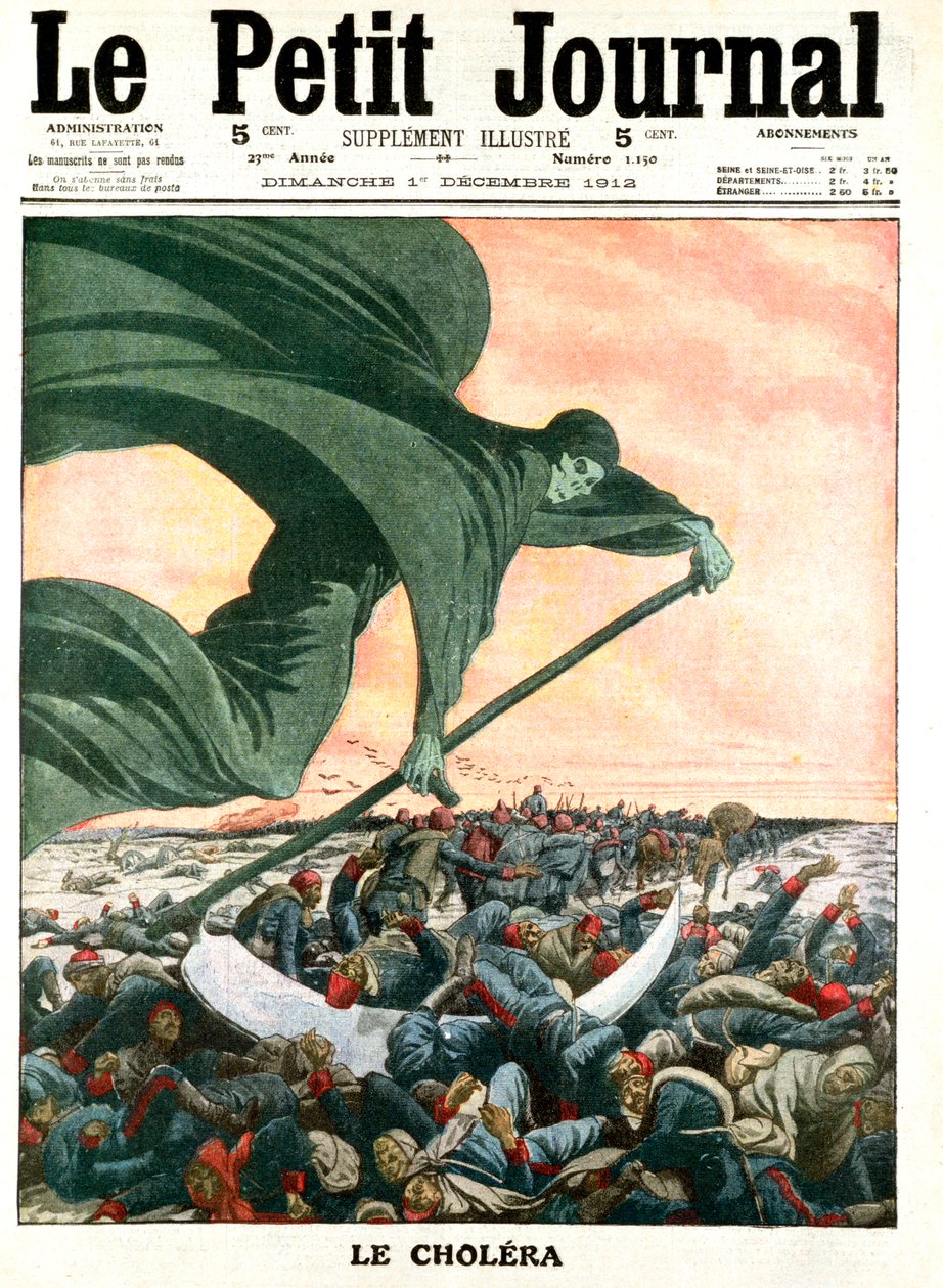 Kolera, 1912 alkotó: Unbekannt
