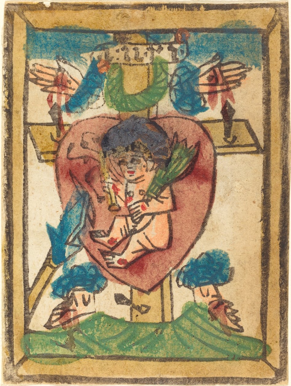 Gyermek Krisztus a Szent Szívben, 14501470. alkotó: Unbekannt