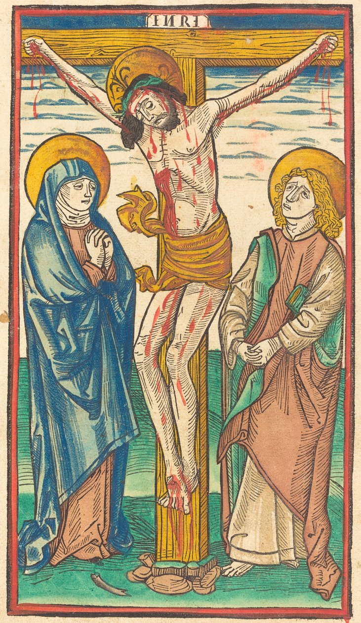 Krisztus a kereszten, 1485. alkotó: Unbekannt