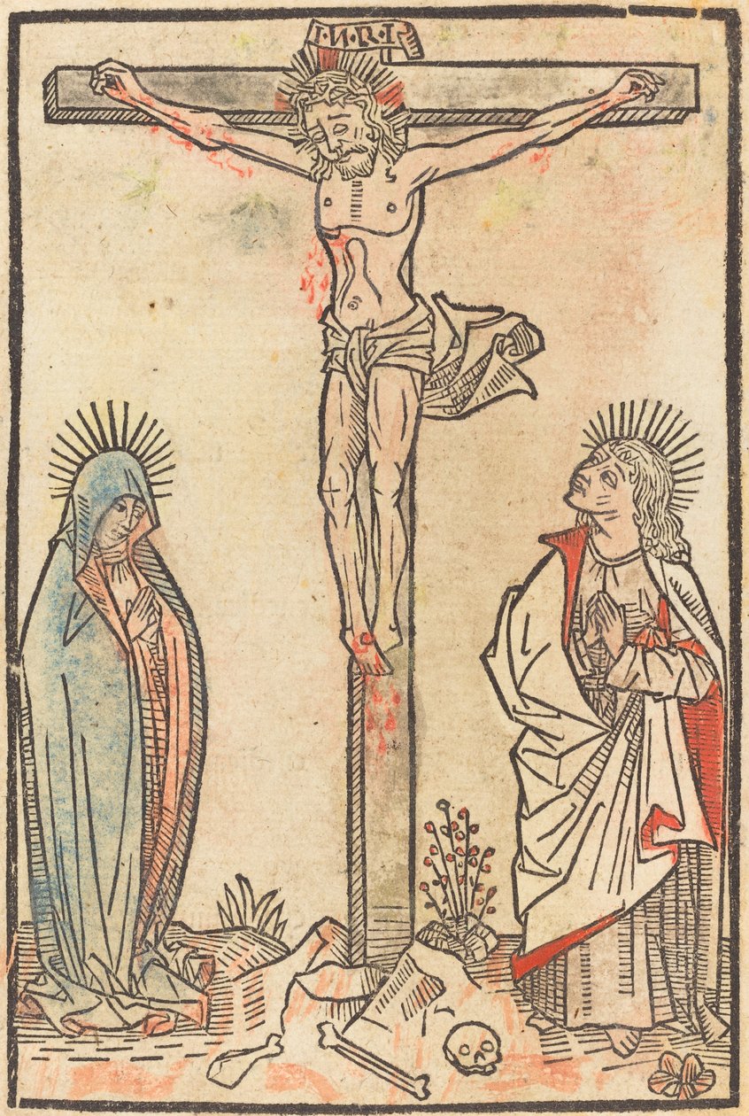 Krisztus a kereszten, c. 1490. alkotó: Unbekannt