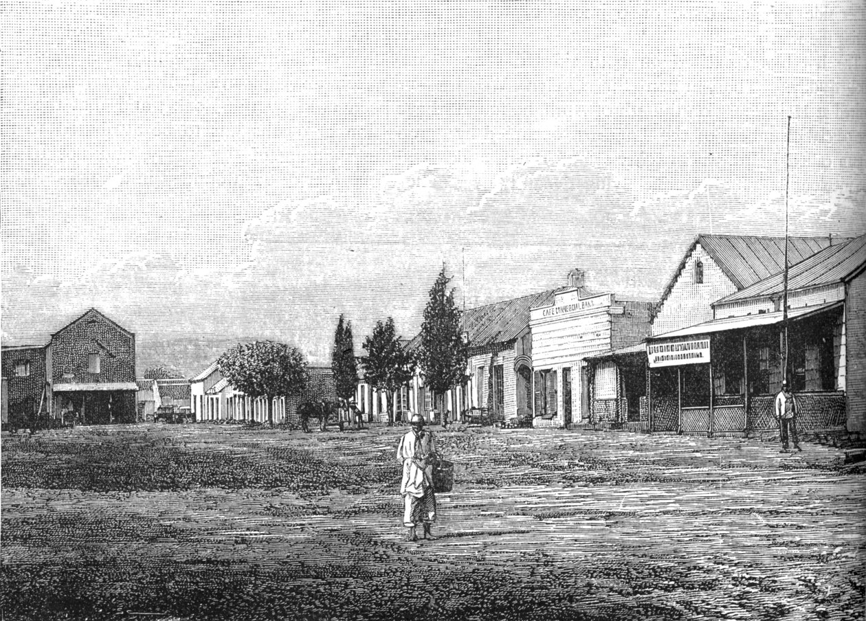 Church Square, Pretoria, 1880-as évek alkotó: Unbekannt