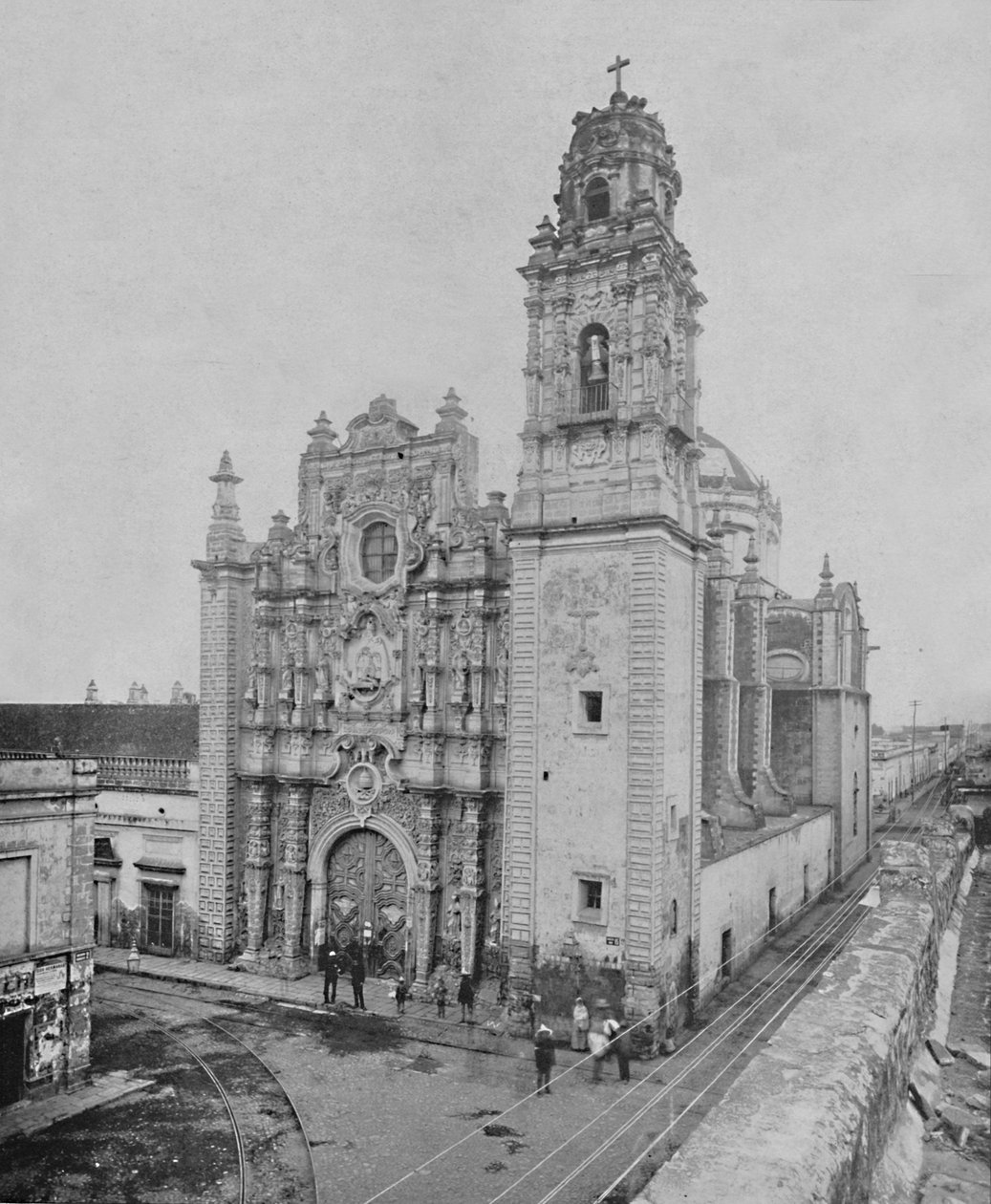 La Santisma templom, Mexikó városa, 1897. alkotó: Unbekannt
