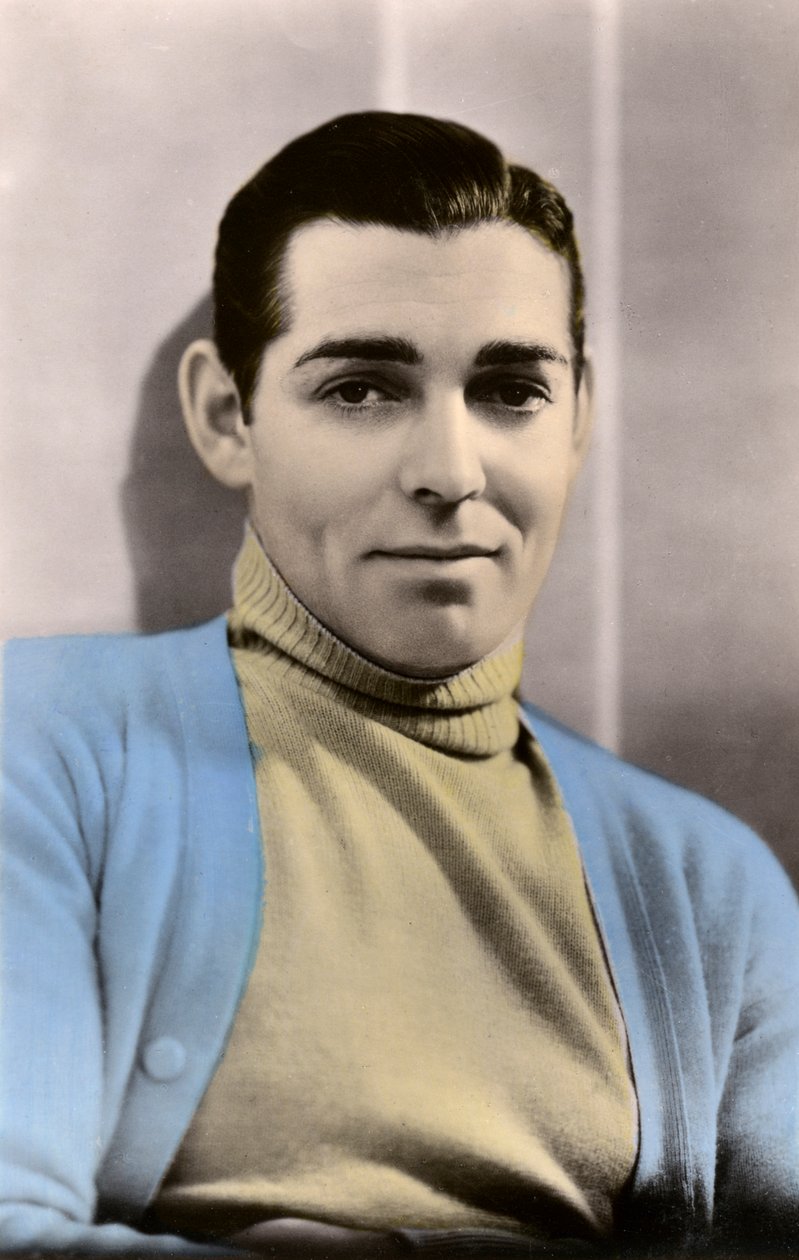 Clark Gable 1901-1960, amerikai színész, XX alkotó: Unbekannt