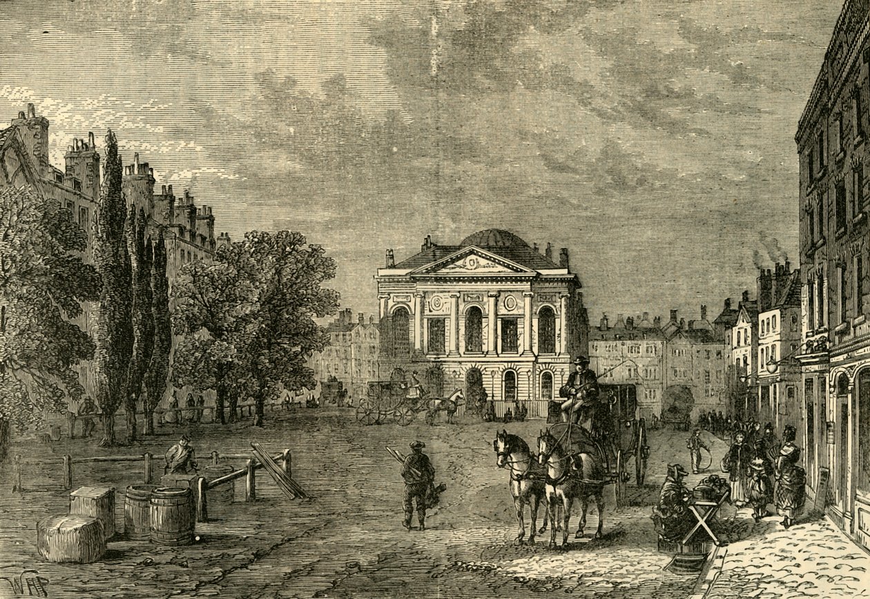 Clerkenwell Green 1789-ben, 1872 c. alkotó: Unbekannt