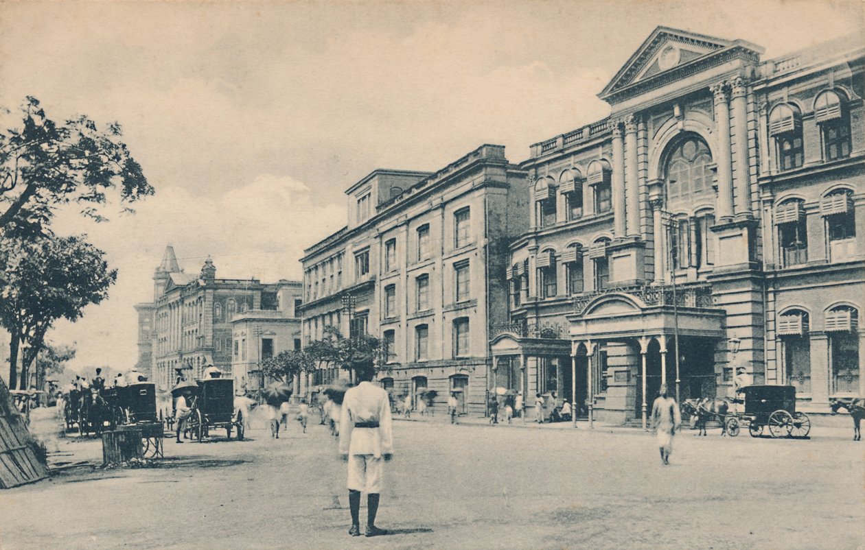 Clive Street, Calcutta, c1905. alkotó: Unbekannt