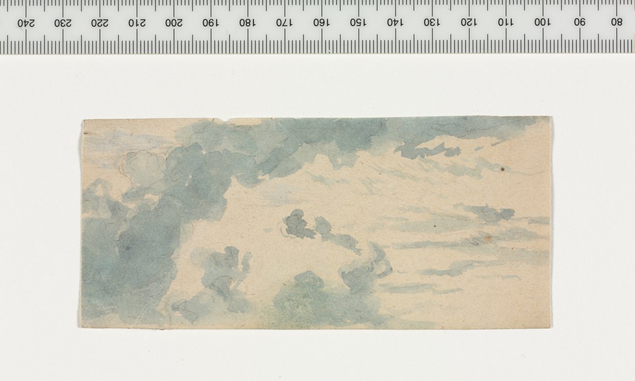 Felhőtanulmány, 1800-as évek. alkotó: Unbekannt