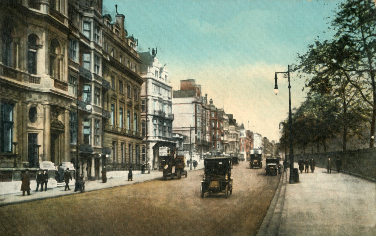 Clubland, Piccadilly, London, 1910. alkotó: Unbekannt