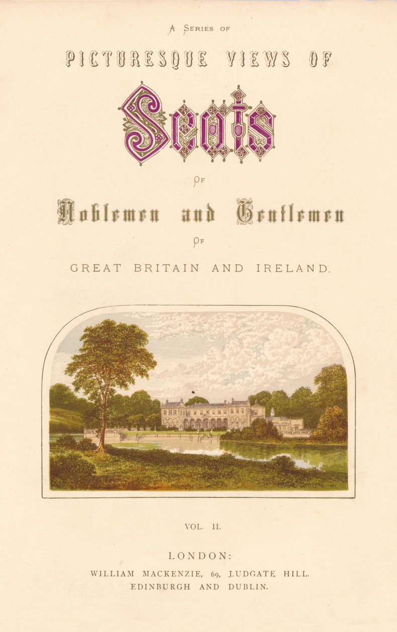 Clumber Park, 1880. alkotó: Unbekannt