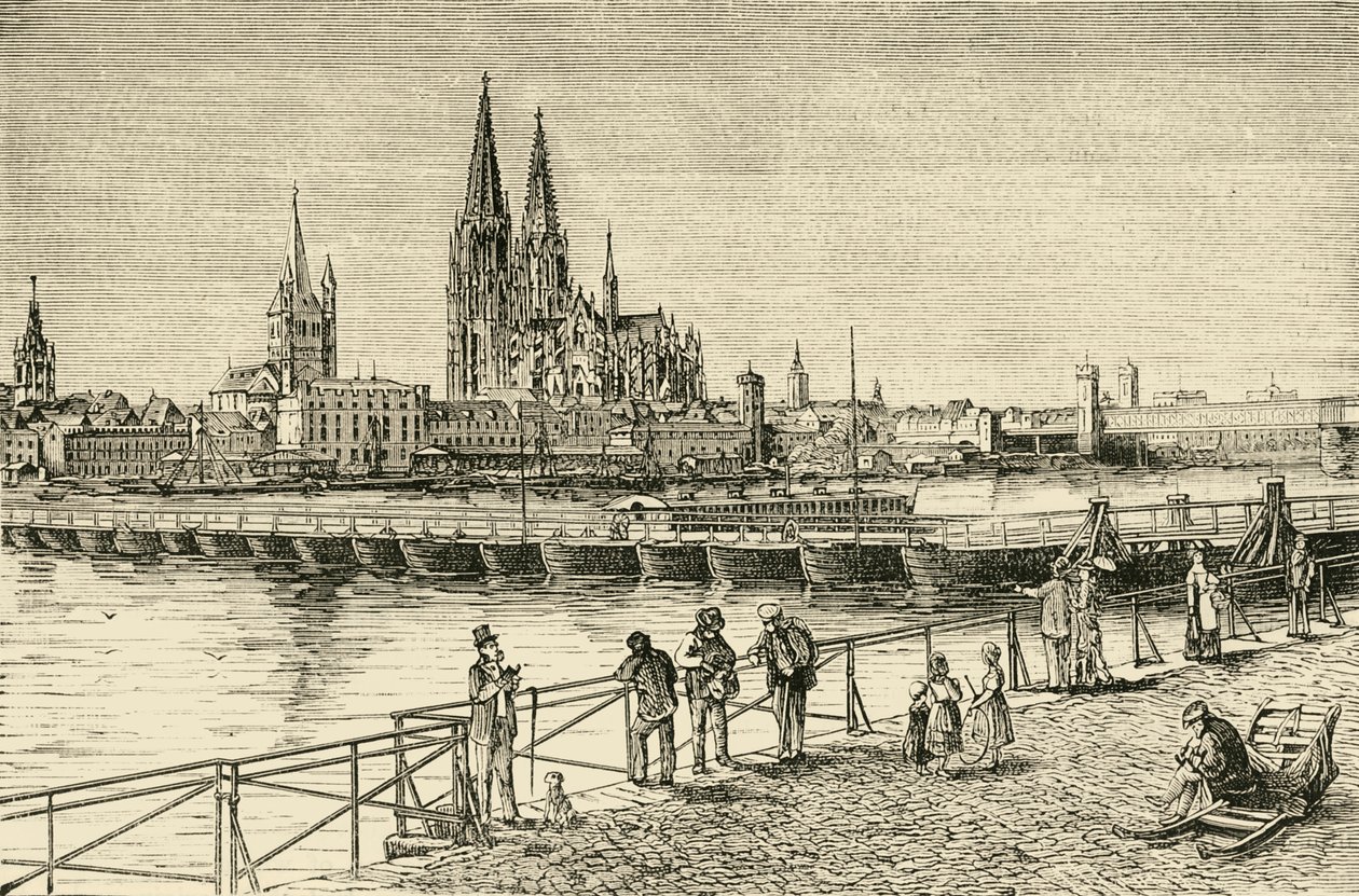 Köln, 1890. alkotó: Unbekannt