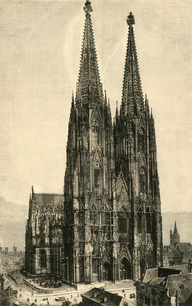 Kölni dóm, 1890. alkotó: Unbekannt
