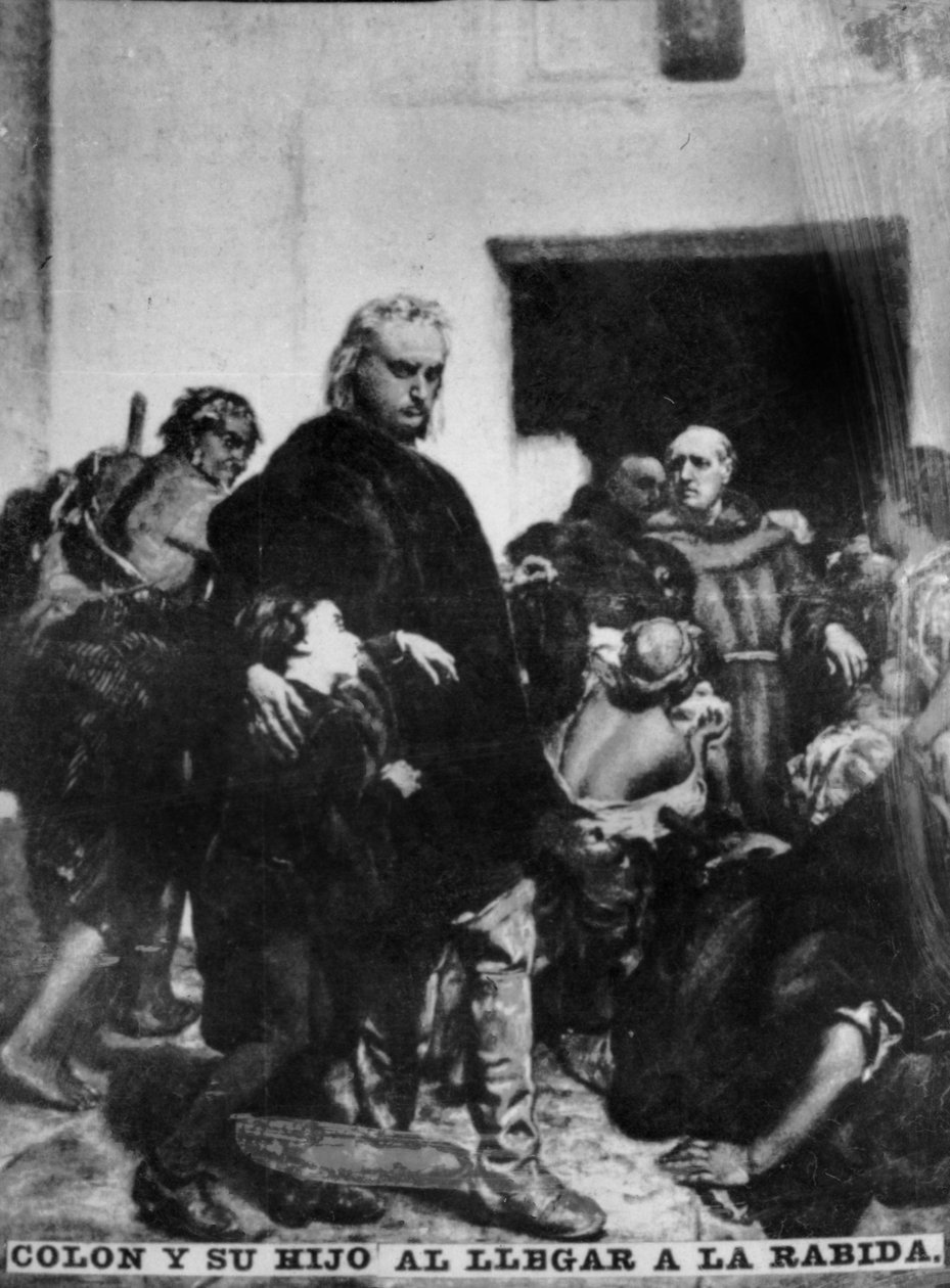 Kolumbusz Rabidába érkezés, 15. század, 1920-as évek alkotó: Unbekannt