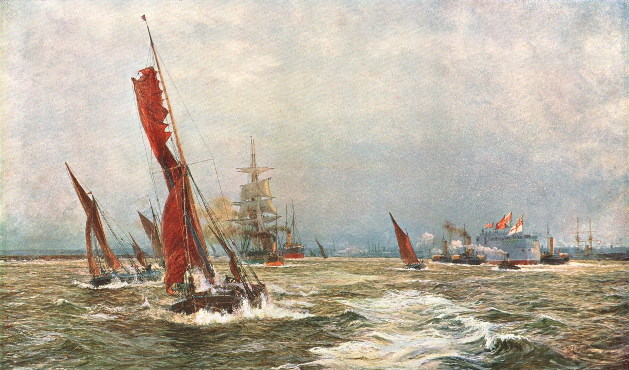 Kereskedelmi és tengeri hatalom, 1898, c1902. alkotó: Unbekannt