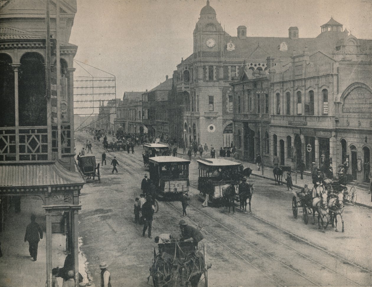 Commissioner Street, Johannesburg, c1900. alkotó: Unbekannt